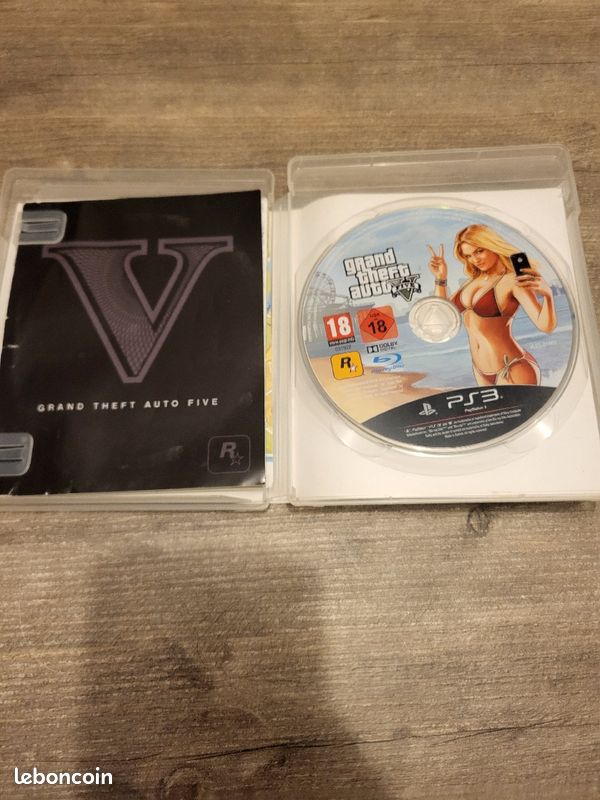 GTA 5 complet PS3 - Jeux vidéo, image size:600x800