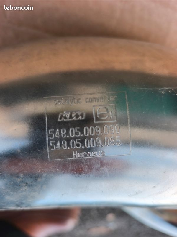 Pot d'échappement KTM neuf (image 3)