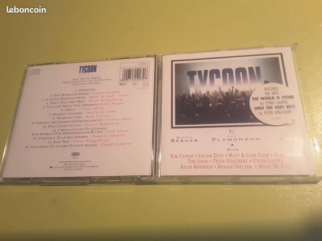 Rv cd tycoon berger plamondon tim rice (image 1)