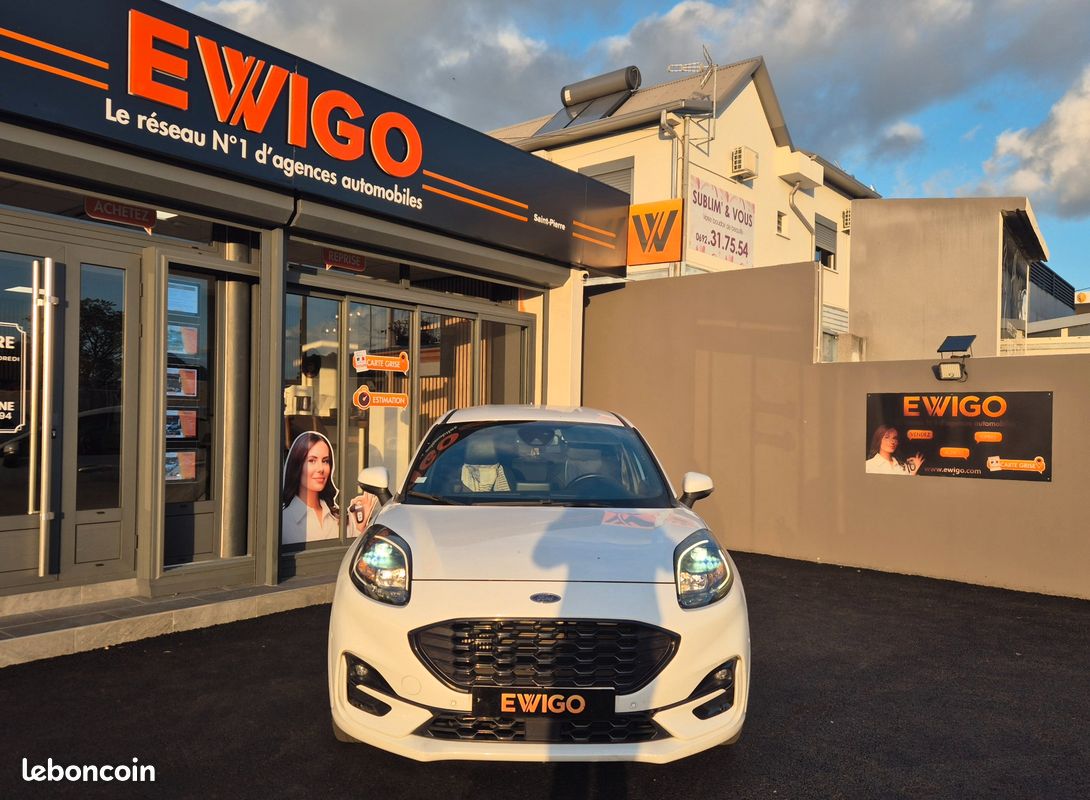 FORD PUMA 1.0 ECOBOOST 125 CH HYBRID MHEV ST-LINE DCT BVA + CAMERA DE RECUL + GARANTIE CONSTRUCTEUr 07/2028 (image 2)