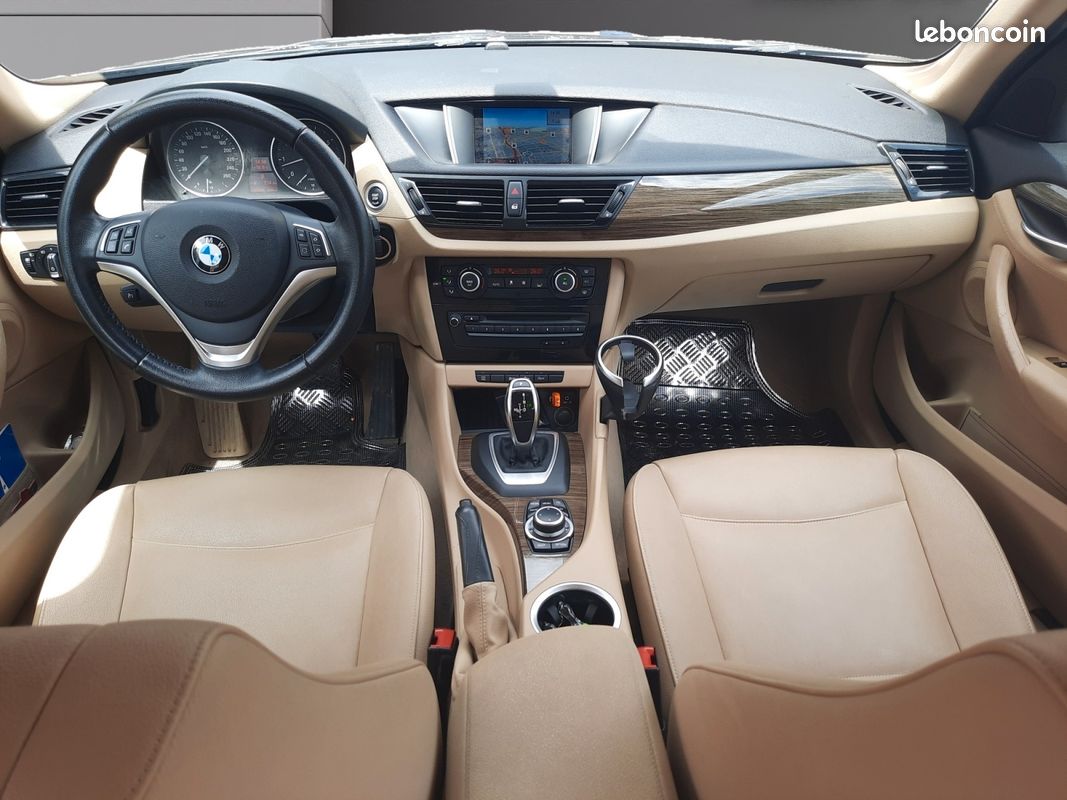BMW X1 20I xDrive 184 ch Lounge 2eme main suivi cuir gps garantie 12 mois (image 2)