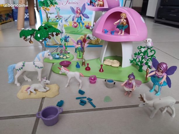 Playmobil Ayuma Playmobil Centre De Soins Pour Licornes Avec