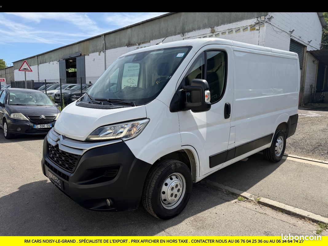 CITROEN JUMPER FOURGON TOLE 33 L1H1 BLUEHDi 140 SS BVM6 DRIVER EXPORT TUNISIE MAROC PRIX EN HT (image 1)