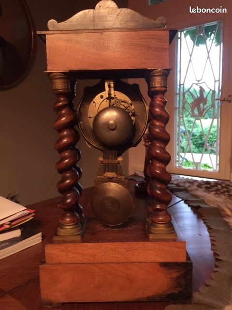 Pendule à portique XIXème (image 2)