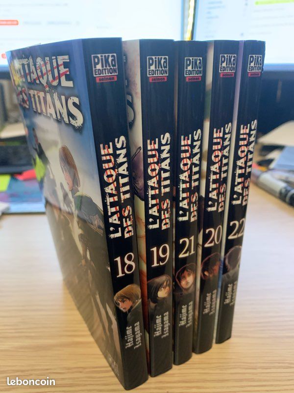 JUST FUNKY Attack On Titans Lot De 2 Baguettes En Bambou à Collectionner 22,8 Cm De Long