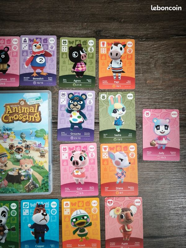 Carte Amiibo Animal Crossing : Pachy (Dizzy) – Série 326 – Occasion En Bon état - Carte De Collection Nintendo