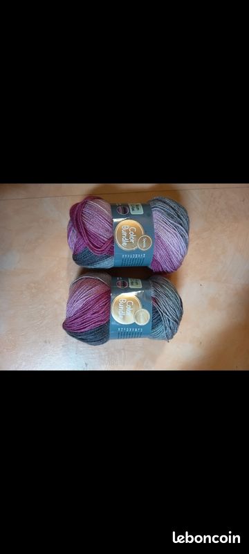 Lot pelotes de laine (image 1)