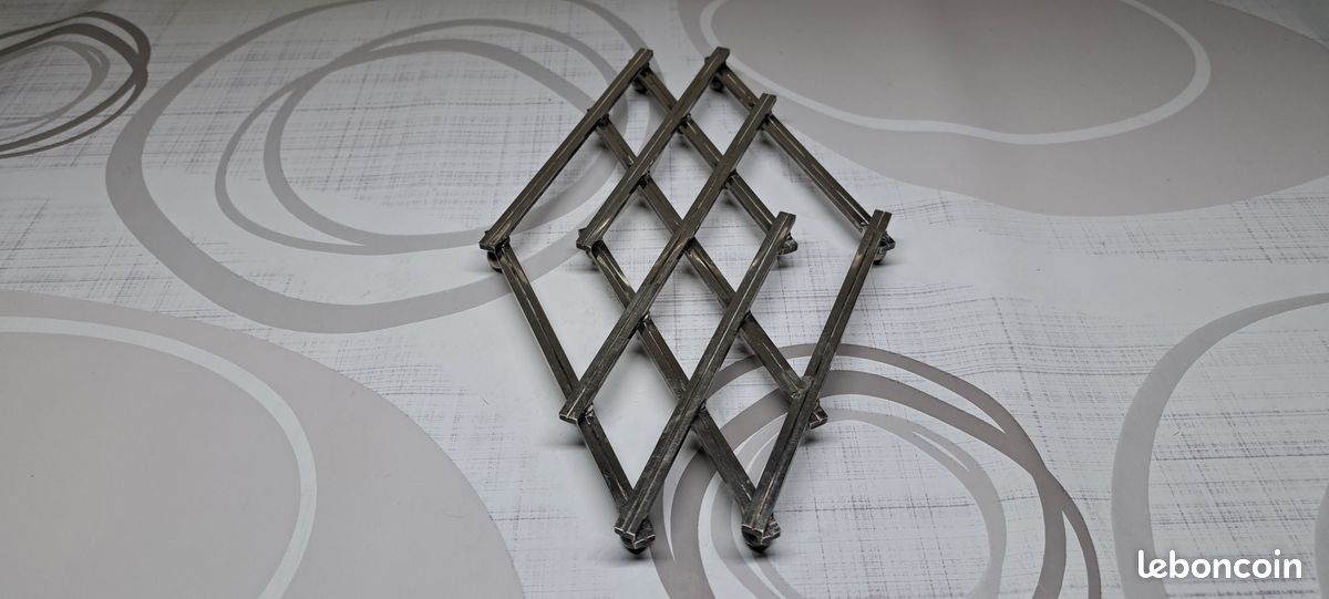 Großer Wandspiegel Rectangulaire von Jacques Adnet aus cremefarbenem Leder für