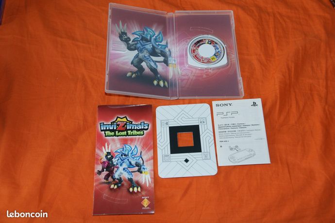 Jeu Invizimals: The Lost Tribes Sur PSP – Complet PAL FR, Bon état