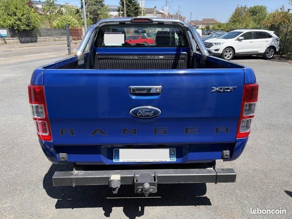 FORD RANGER 2.2 TDCi 150 cv SUPER CABINE XLT Sport / Attelage + moteur 35000 km (facture ford) (image 6)