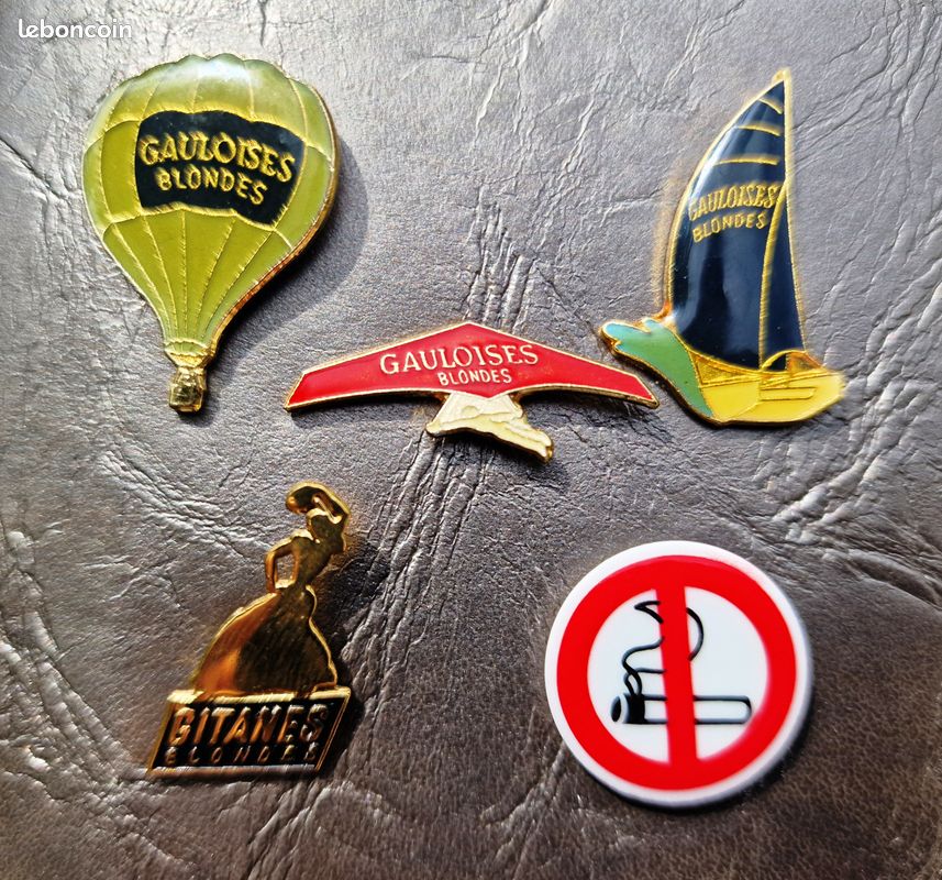 PINS CIGARETTES GAULOISES LE LOGO - Objets à Collectionner | Rakuten Australia