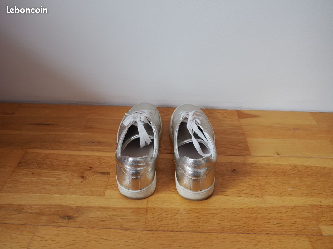 Chaussures Mango argentées - Taille 41 (image 2)