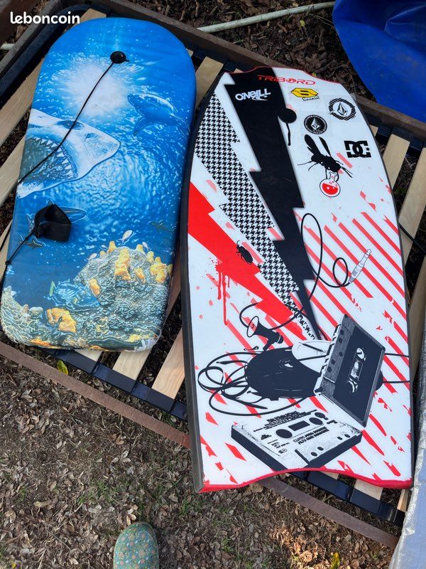 2 planches bodyboards + housse (image 1)