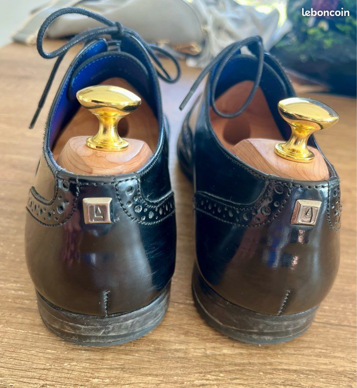 Chaussures homme Richelieu noir (image 7)