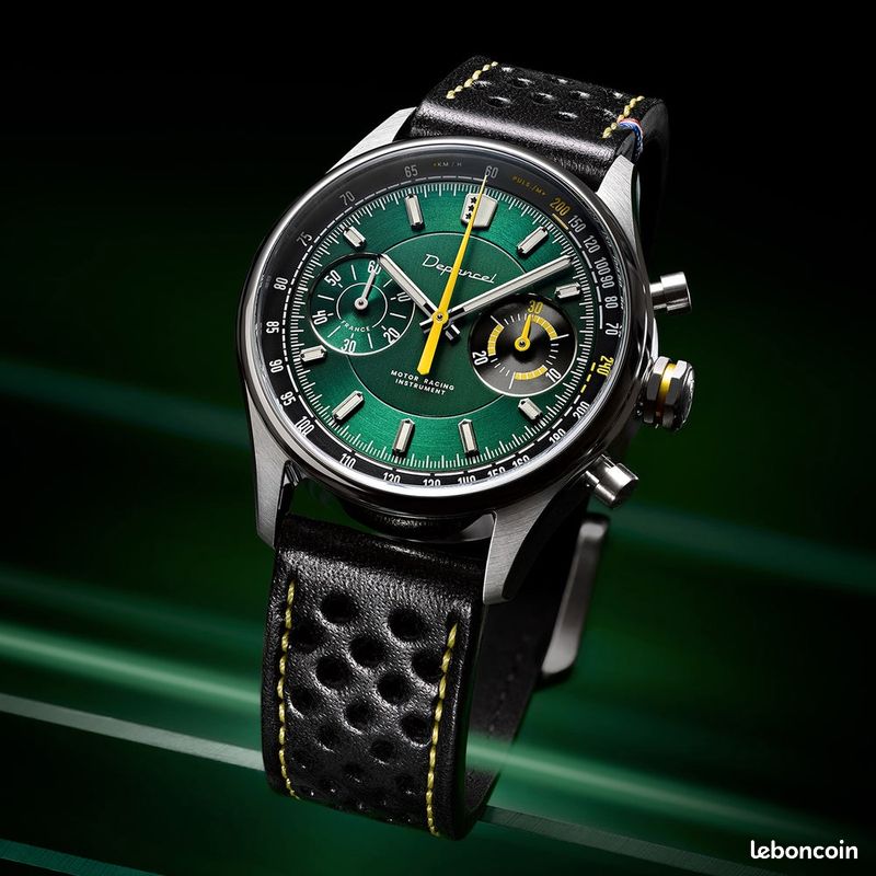 Depancel Chronographe Homme DEPANCEL Allure British Racing Green