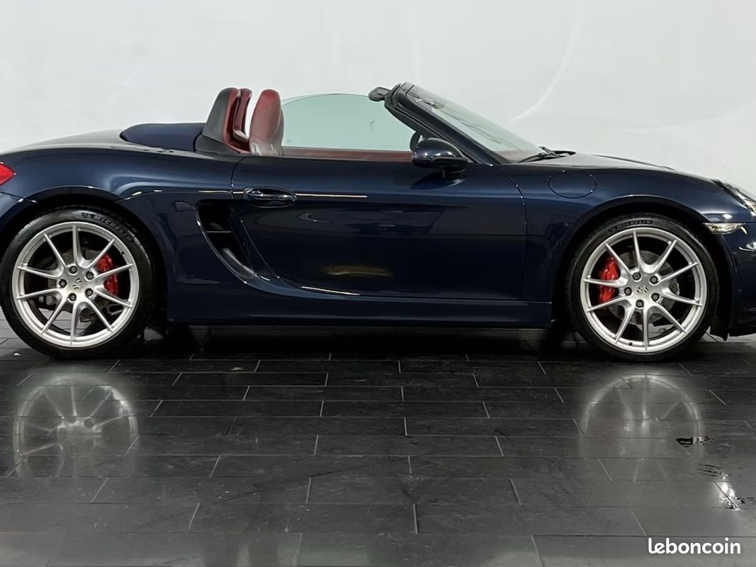 Porsche Boxster S 981 3.4 315 ch PDK + PSE + Bleu Dunkel + Carrera S 20 (image 5)