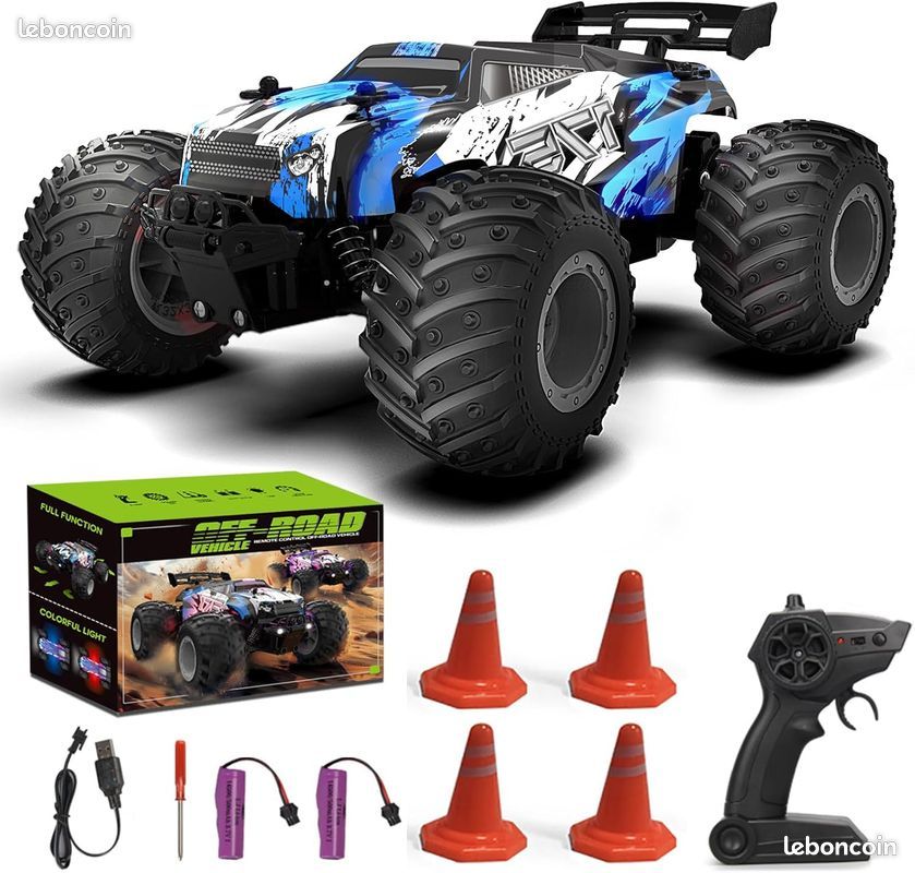 Voiture Télécommandée Tout Terrain Goolsky 45km/h 1/14 4WD - Haute Vitesse RC Pour Enfants Et Adultes Voiture Télécommandée Adulte
