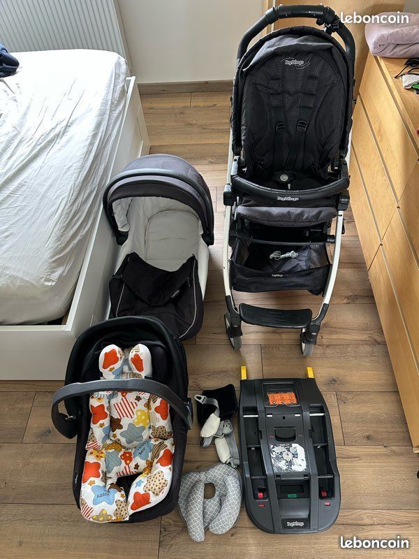 Poussette Trio Peg Perego Book Plus 51 – complète et prête à l