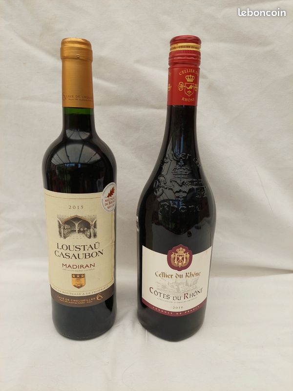 Vin madiran 2015 et cote du rhone 2016 (image 1)