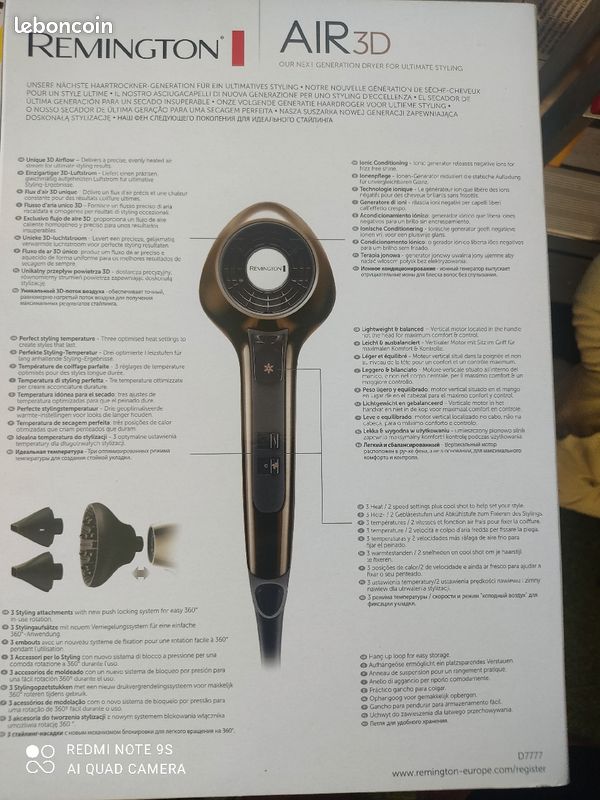 Sèche cheveux (image 2)