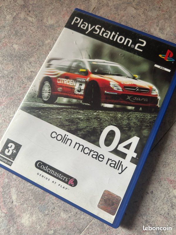 Prix Colin McRae Rally 2005 PS2 : Cote & Argus