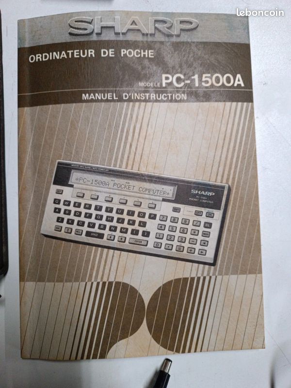 Taschencomputer Sharp PC-1500A mit Drucker Sharp CE-150, - IT-Equipment 2016/10/26