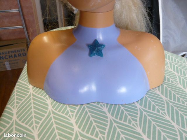 Tête de poupée année 60/70, pour décoration (image 3)