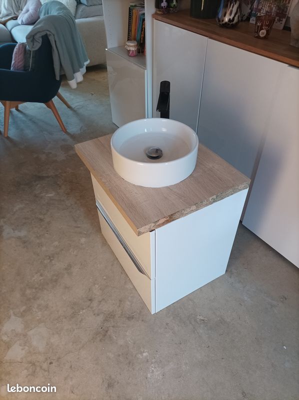 Meuble avec vasque de sdb (image 3)