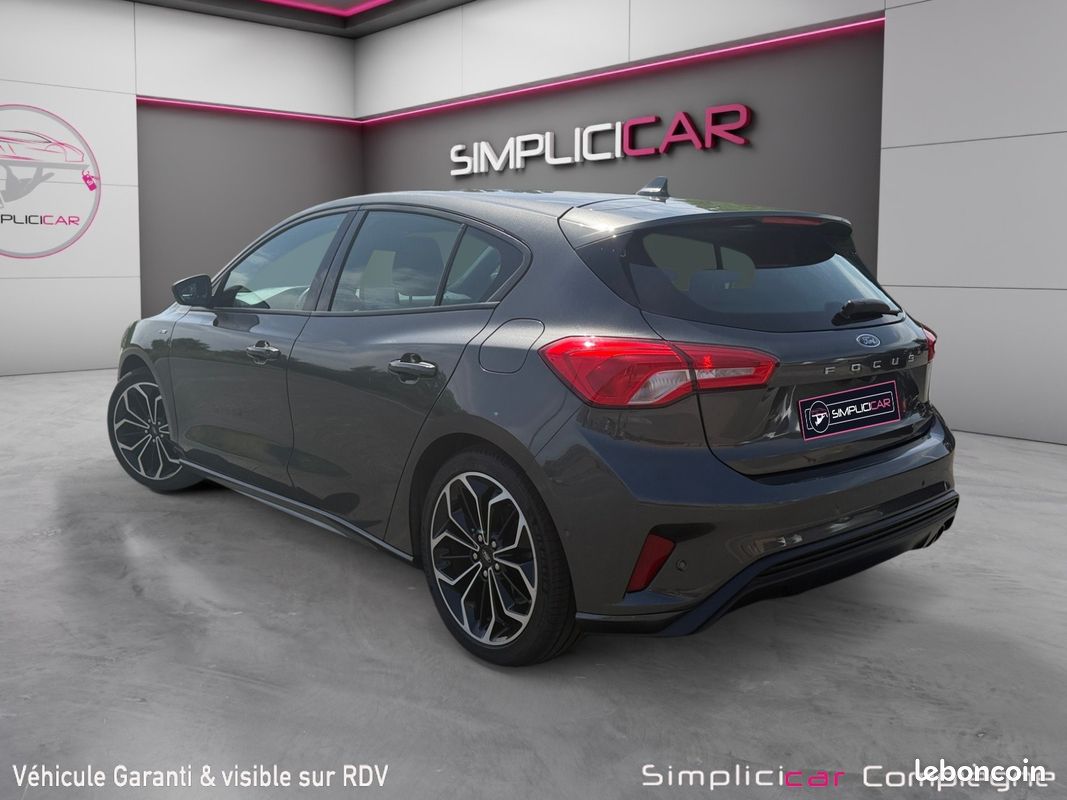 FORD FOCUS 1.5 EcoBoost 150 SS BVA8 ST Line - GPS - Caméra - Détecteur angles mort - Carplay - Suivi à jour (image 6)