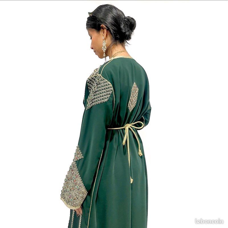 Takchita caftan robe oriental kaftan karakou (image 3)