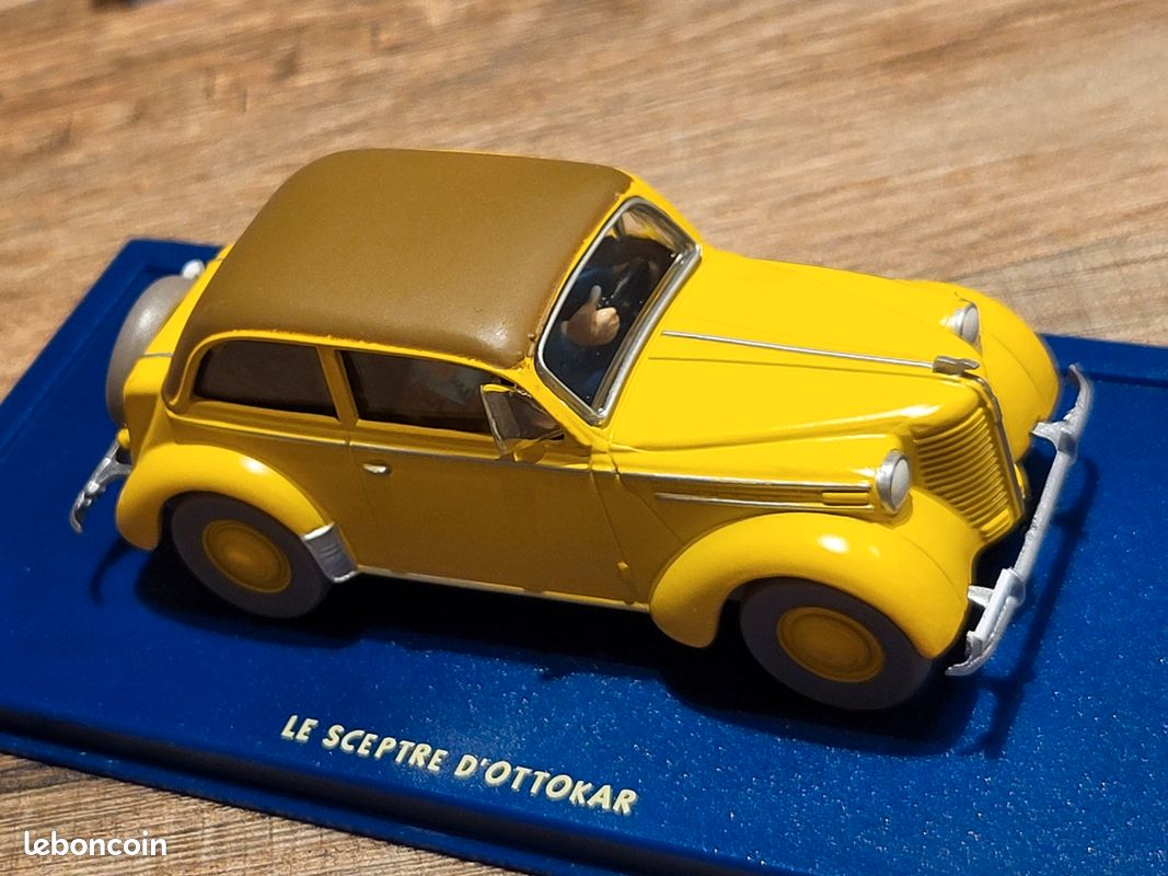 Voitures Tintin 1 24 À VENDRE! - FR