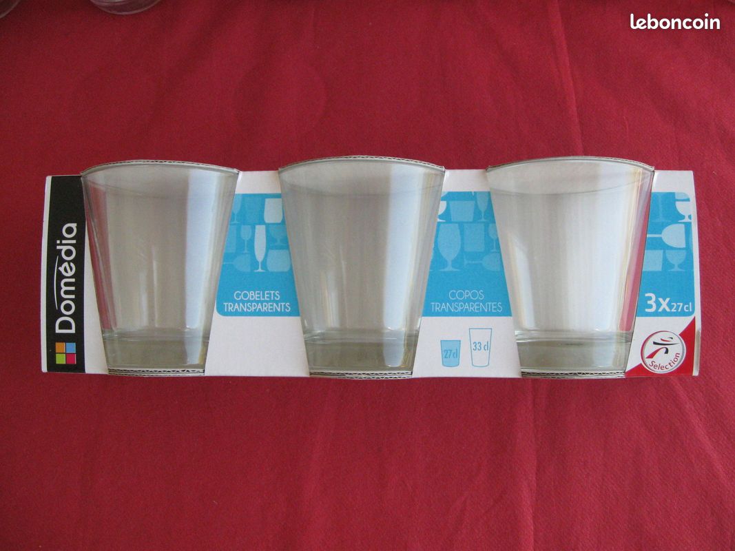 18 Verres/Gobelets 27cl Neuf (image 5)