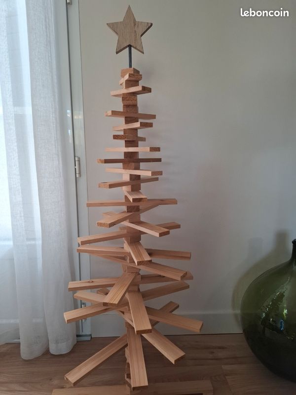 Sapin en bois pliable atmosphera,Hauteur 120 cm (image 1)