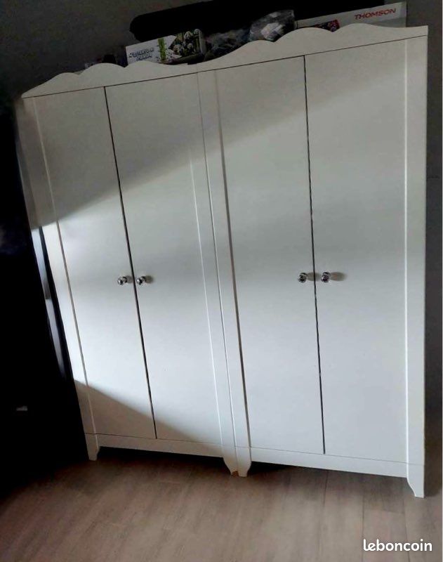 Armoire blanche IKEA enfant (image 2)