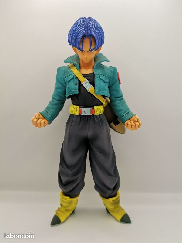Figurine Dragon Ball Z - Trunks Du Futur Géant 45 Cm - 2 Têtes Interchangeables - PVC 2023