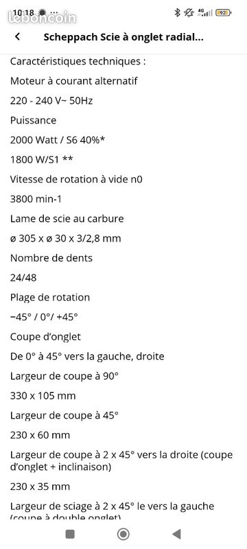 Scie à onglet (image 5)