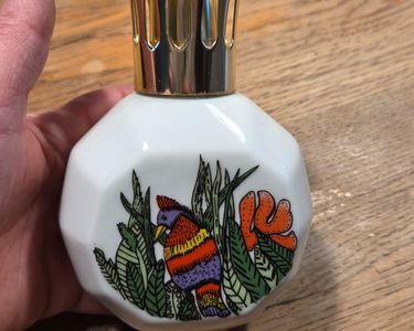 LAMPE BERGER PORCELAINE DE LIMOGES ARTORIA
