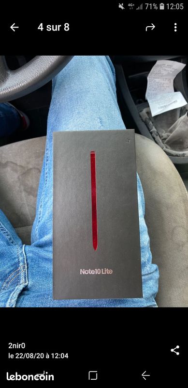 Samsung note 10lite (image 1)
