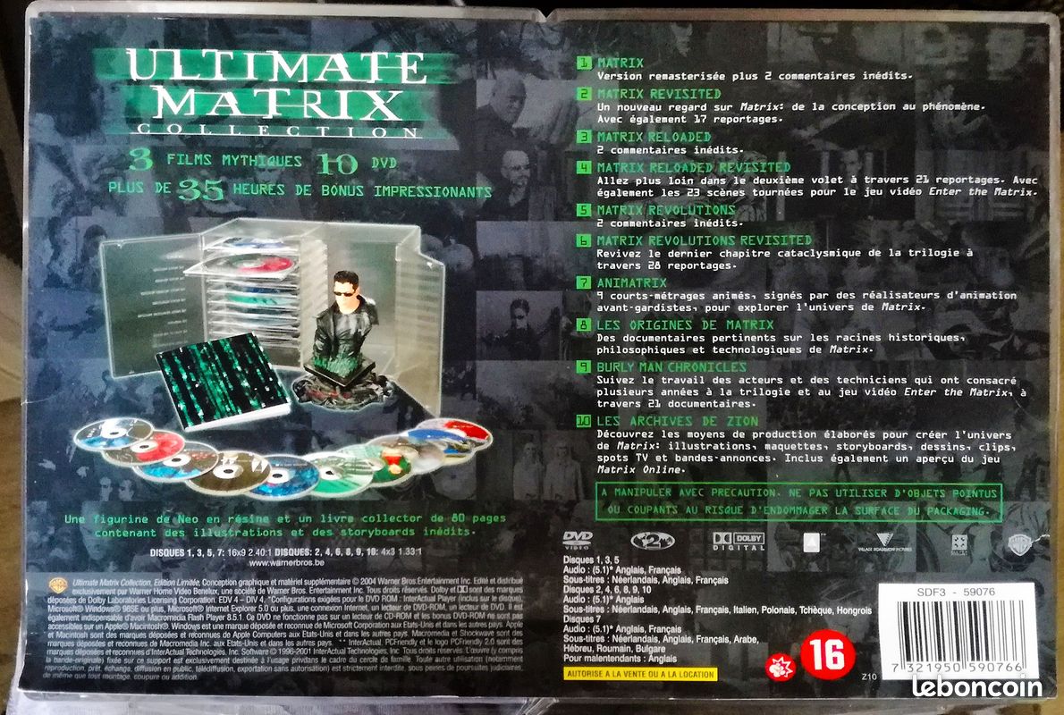 Coffret DVD Ultimate Matrix (image 10)