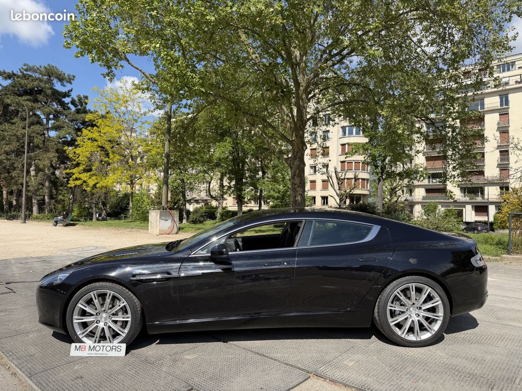 Aston martin Rapide V12 477 Plaque Française (Malus Payé) Bva Noir (image 1)