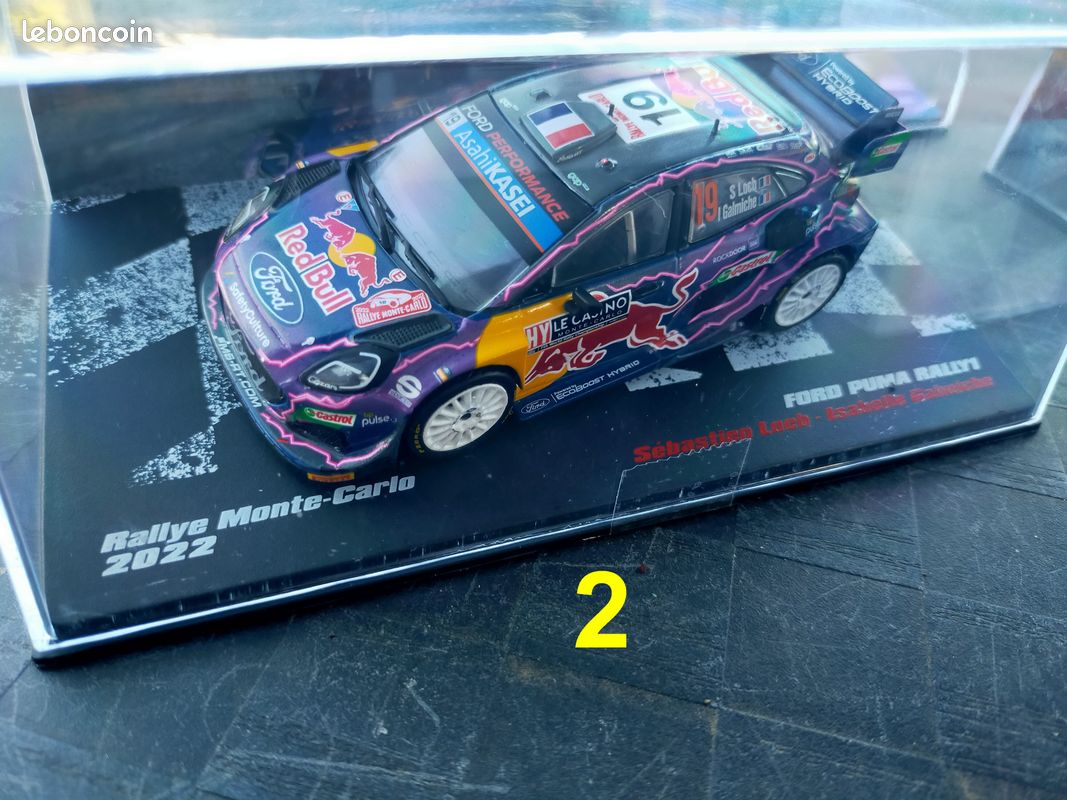 Voitures miniatures de Rallye au 1/43ème (10e pce) (image 3)