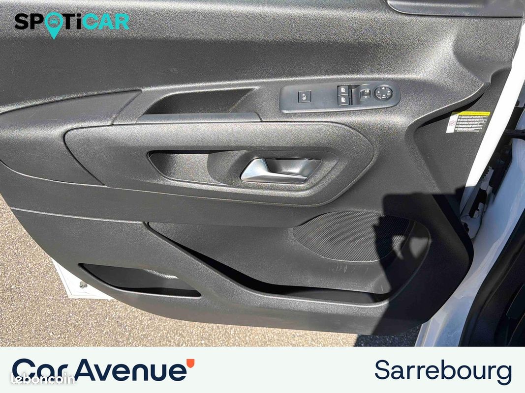 Peugeot partner fourgon m 650 kg bluehdi 100 s&s bvm6 (image 27)