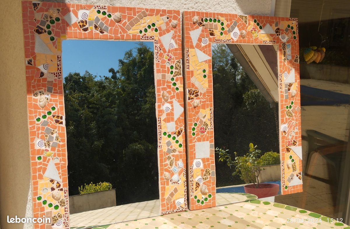 Miroirs mosaïque bon état (image 2)