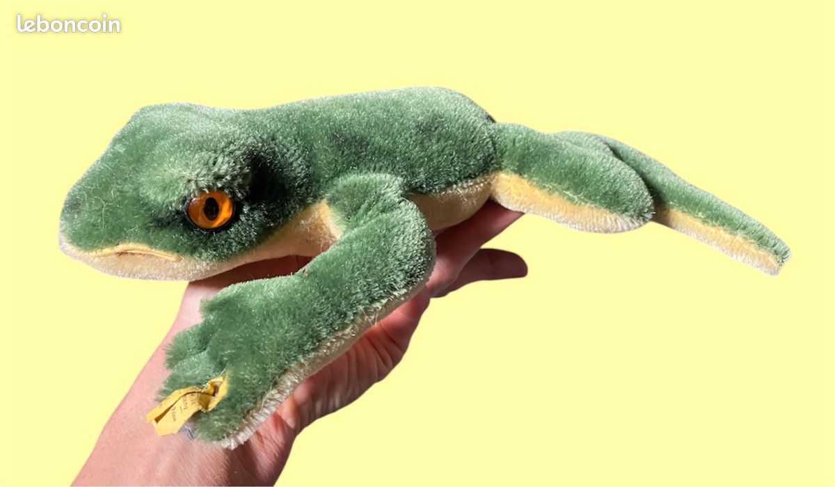 Peluche Grenouille Steiff – Ancienne Et Superbe, Collection, Occasion