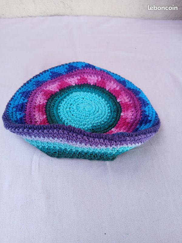 Béret enfant multicolore (image 9)