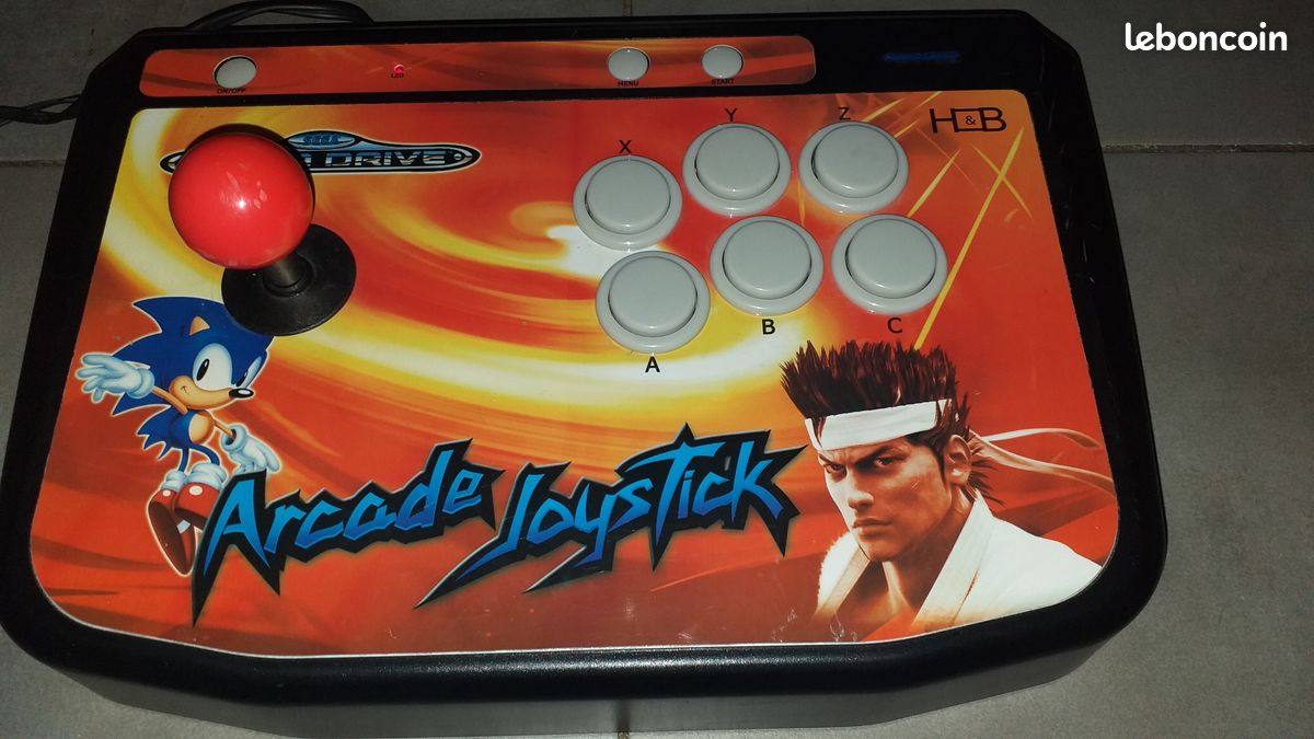 Console Sega Megadrive H&B SM-2604 20 jeux intégrés
