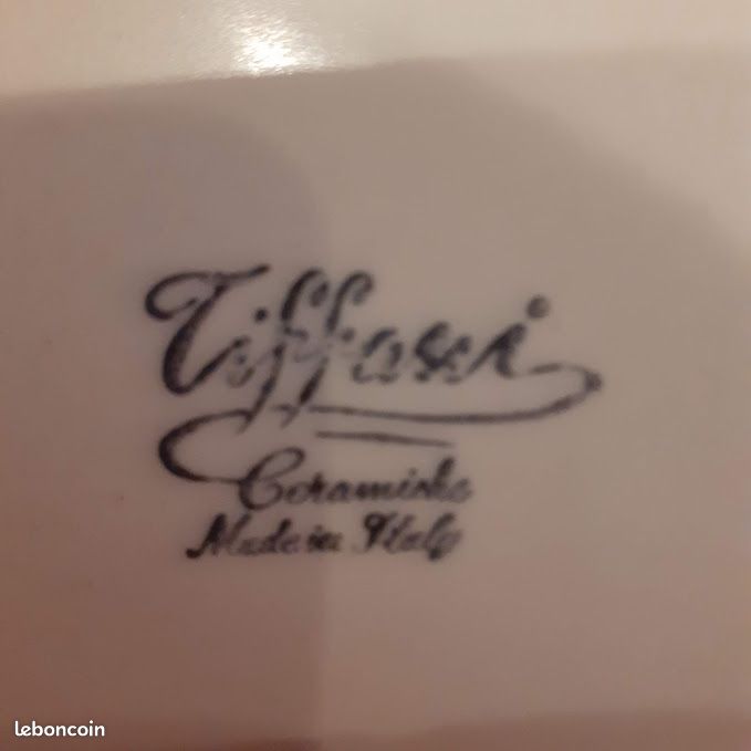 Plat creux octogonal vintage (image 2)