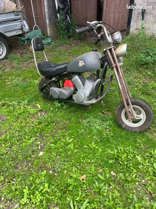Vintage Chopper Mini Moto MINI CHOPPER PEP BOYS HARLEY MINIBIKE
