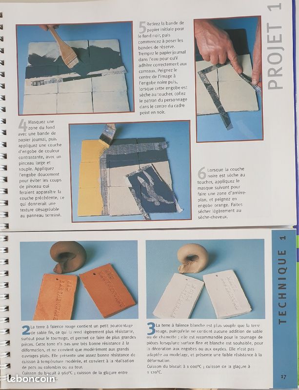 Ceramique deux livre en un (image 2)