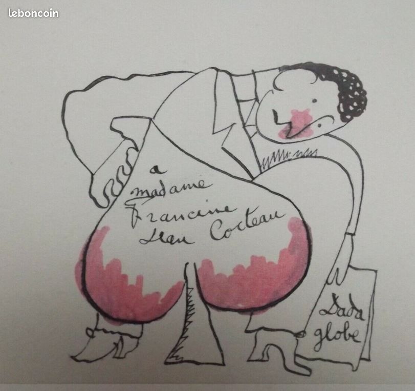Dessin ancien Dada début XX° siècle (image 3)